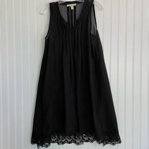 Anthropologie Staring at stars black dress SIZE M